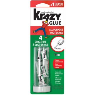 KRAZY 10582 All-Purpose Glue, 0.5 ml, Tube, Liquid, Irritating, 83 deg C Flash