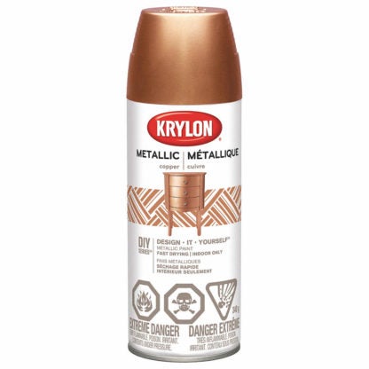 PAINT SPRAY COPPER METALLIC 312G 42203