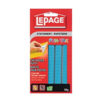 Lepage 1087960 Fun Tak Mounting Adhesives,Carded, 56 grams