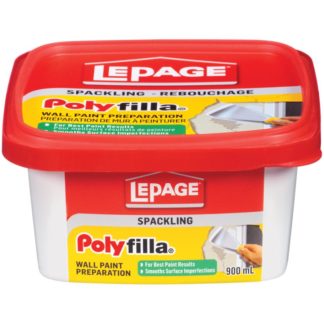 Lepage 1256105 Polyfilla Patching Compound, Wall Prep, 900 mL