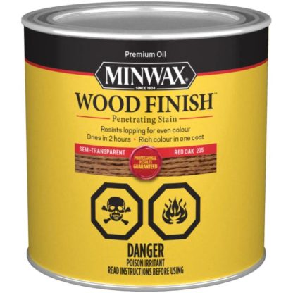 PAINT MINWAX STAIN RED OAK 236ML 21501