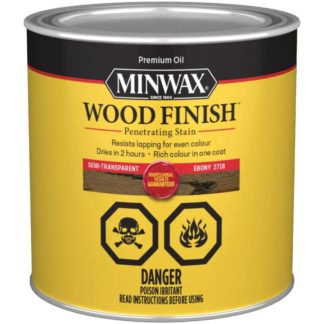 PAINT MINWAX STAIN EBONY #2718 236ML 27181