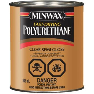 STAIN POLYURETHANE MINWAX SEMI-GLOSS 946ML 305034444