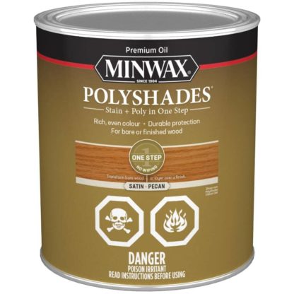 STAIN POLYSHADES PECAN SATIN 946ML 332034444