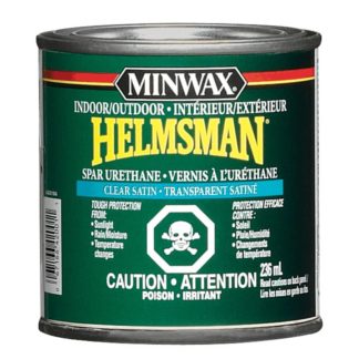 Minwax Helmsman 42001M Protective Finish, 236 ml, Can, Clear