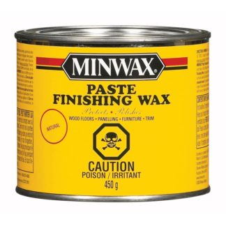 CLEANER WAX PASTE MINWAX POLISH NATURAL 450GR 85002