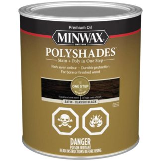 STAIN POLYSHADES CLASSIC BLACK SATIN 946ML CM3395300