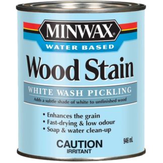 STAIN WATER-BASED MINWAX WHITE WASH PICKING 946ML CM61860