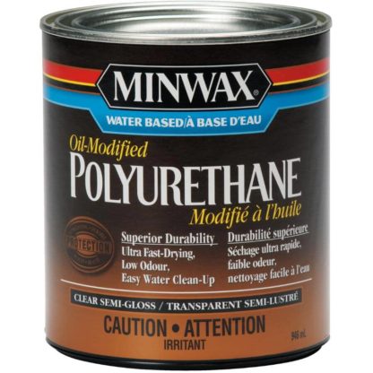 STAIN WATER BASE POLYURETHANE MINWAX S/G 946ML CM6302004