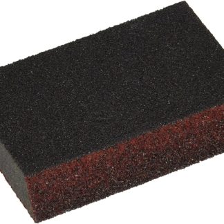 Norton 00936 Dual Angled Sanding Sponge, 4-7/8 in L x 2-7/8 in W, 1 in T, Gray