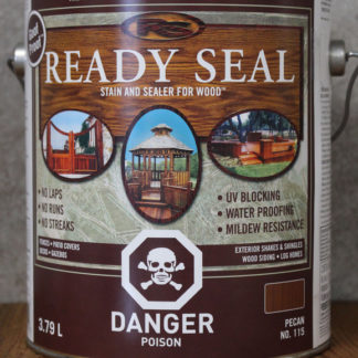 STAIN & SEALER EXT READY SEAL PECAN 3.78L 115