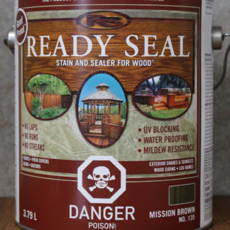 STAIN & SEALER EXT READY SEAL MISSION BROWN 3.78L 135