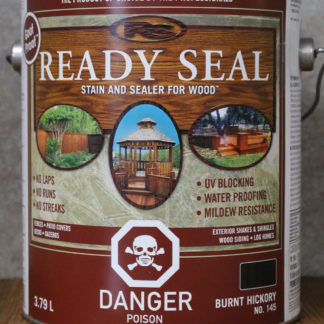 STAIN & SEALER EXT READY SEAL BURNT HICKORY 3.78L 145
