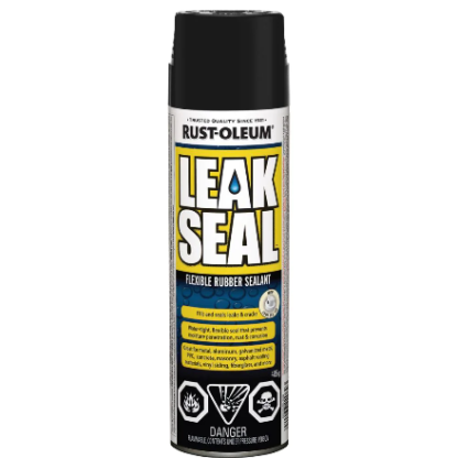 SEALANT RUBBER FLEXIBLE "LEAKSEAL" BLACK 405G 266288