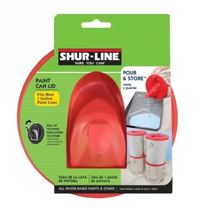 LID POUR&STORE SHUR-LINE F/PAINT CAN PLASTIC 3.78L 1807293