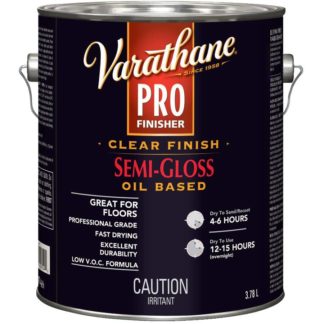 VARATHANE FINISHER SEMI-GLOSS PRO 3.78L 350 271386