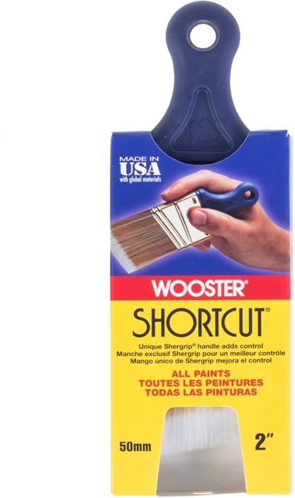 PAINTBRUSH WOOSTER SHORTCUT 2" ANGLE SASH SYNTH. Q3211