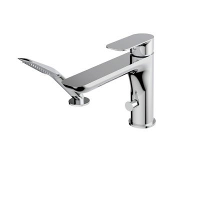 FILLER TUB DECKMOUNT 2-PC W/HANDSHOWER MUST CHR (AB) 56074PC