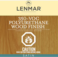 350 VOC Polyurethane Wood Floor Finish - Satin 1Y.354