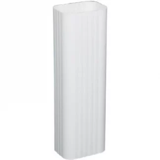 White Aluminum Downspout 2" X 3" X 10' 26010