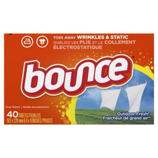 Bounce Fabric Softener, Outdoor Fresh 40 Pack