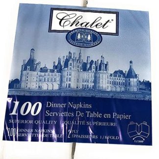 Chalet 2-Ply 8-Fold Dinner Napkin 100 Pack 105114