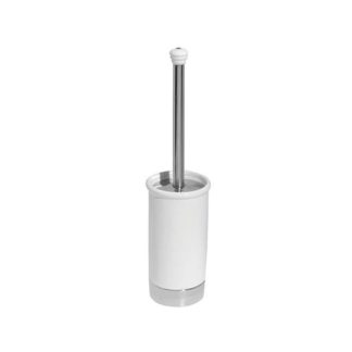 Interdesign York White Toilet Bowl Brush 95621