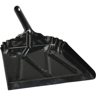 M2 16" X-Large Metal Dustpan, Black DPH716