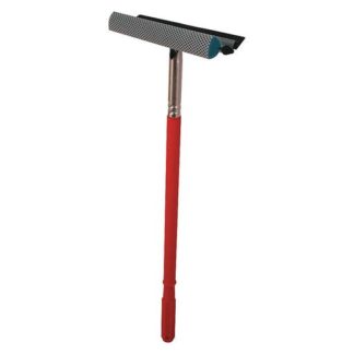 Mallory 10" Squeegee, with Plastic Handle, Red 10NYRD-26A