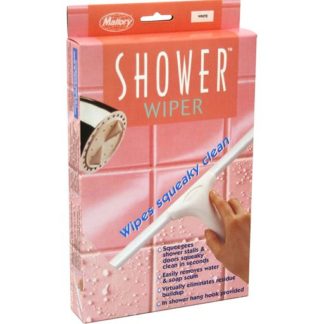 Mallory Shower Wiper, White 83300