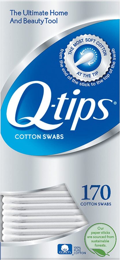 Q-Tip Cotton Swabs 170 Box