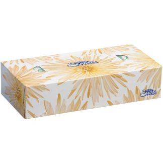 White Swan 2 Ply Facial Tissue 100 Pack 08301
