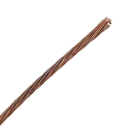 #6 Copper Bare Wire, Per Meter BAR6STR75