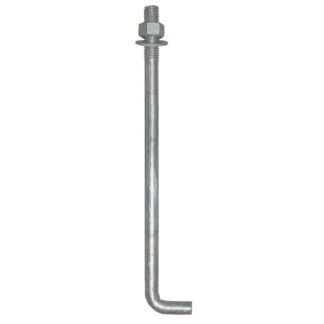 1/2" X 8" L-Bolt Anchor with Nuts 532