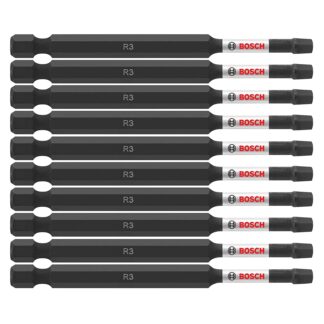 Bosch #3 X 3-1/2" Impact Driver Square Recess Bit (Bulk) ITSQ335B