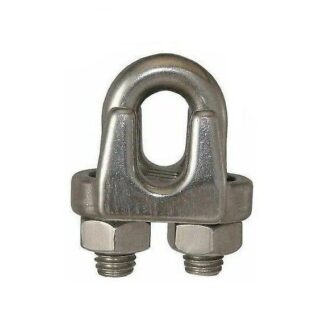 3/8" Stainless Steel Malleable Clip GR.316 500SS-10BC