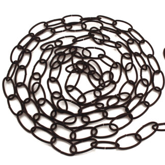 Decorative Chain, Black, Per Foot 518392