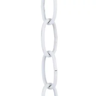 Decorative Chain, White, Per Foot R570WTE