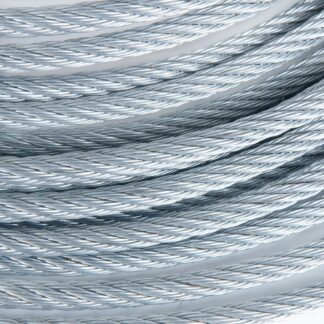 3/8" Galvanized Aircraft Cable, Per Foot R7X19-10