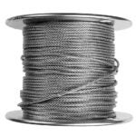 1/16" 7X7 Stainless Steel Aircraft Cable 28010004