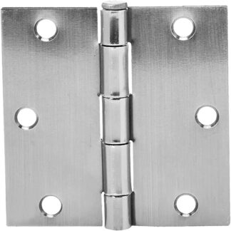 Canaropa 3.5" X 3.5" Hinge, Satin Nickel, Pair B848C153535