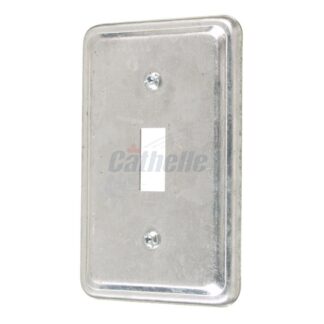 Cathelle Metal Utility Switch Plate 2-3/8" 11C5 1306