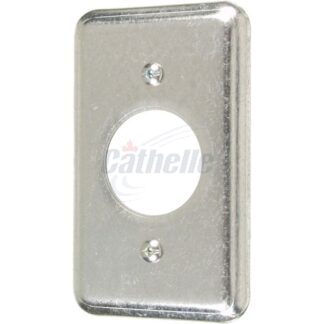 Cathelle Single Utility Plate Cover 2-3/8" 11C3 1357