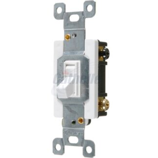 Cathelle 4-Way Heavy Duty Toggle Switch, White 4405