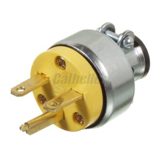 Cathelle 15 Amp/250V Plug with Clamp 6527