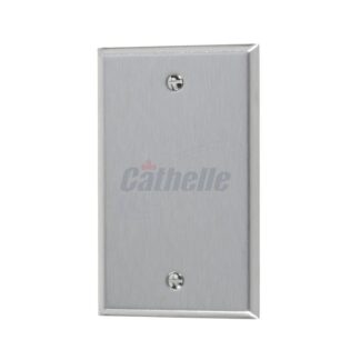 Cathelle Blank Plate, Stainless Steel 7091