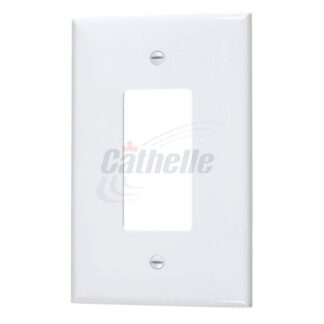 Cathelle Oversized Decora Switch Plate, White 7919