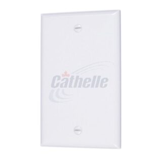 Cathelle Blank Plate, White 7931