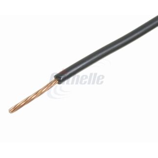 Cathelle T-9012AWG Solid Wire, Black, Per Meter 9074