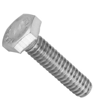 1/2" X 1-1/4" NC Hex Bolt, Stainless Steel 06AH1/2X1-1/4